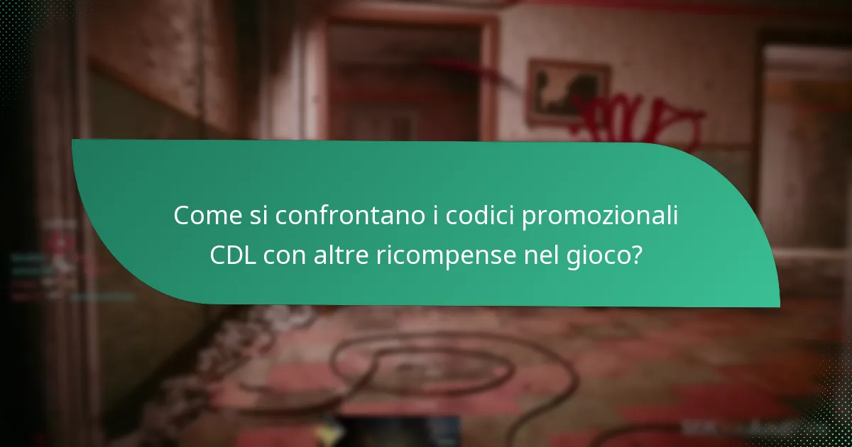 Quali oggetti unici possono essere ottenuti con i codici promozionali CDL?