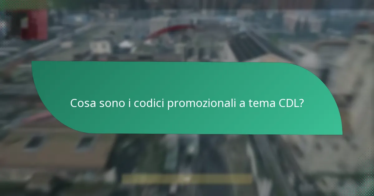 Quando gli eventi stagionali influenzano i codici promozionali CDL?