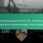 Codici promozionali speciali CDL: eventi unici, cross-promozioni, collaborazioni