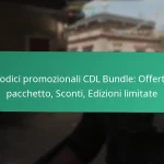 Codici promozionali stagionali CDL: Temi festivi, Specifici per eventi, Limitati nel tempo