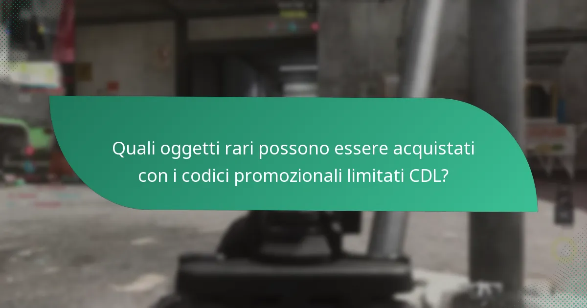 Qual è l’urgenza associata ai codici promozionali limitati CDL?